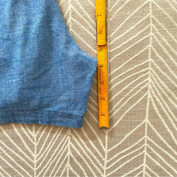 - Merona Chambray Shorts 4” Inseam - Picture 7 of 7